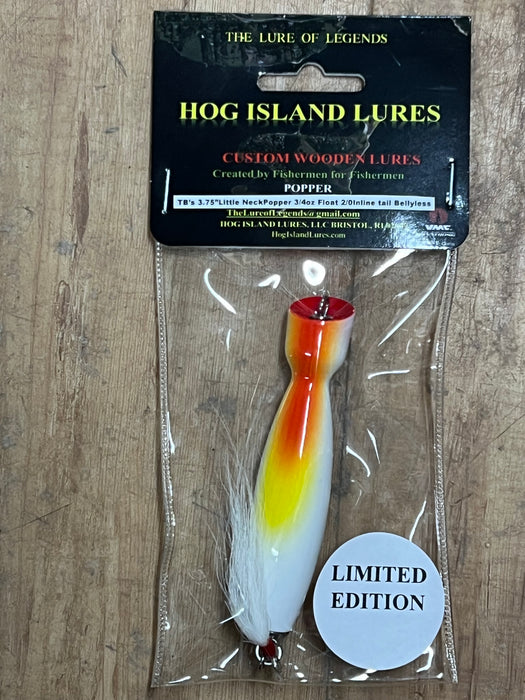 3.75" TB's Little Neck Popper: 3/4oz Floating