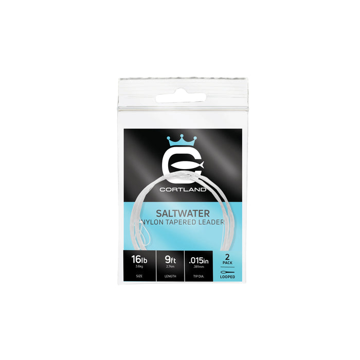 SALTWATER NYLON TAPERED LEADER