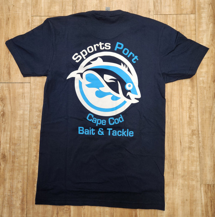 Sports Port Tee, Navy