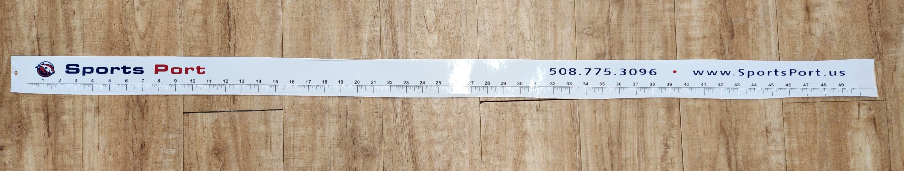 Sports Port 50in Fish Tape Measure Sticker