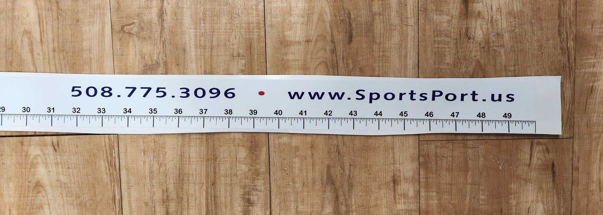 Sports Port 50in Fish Tape Measure Sticker