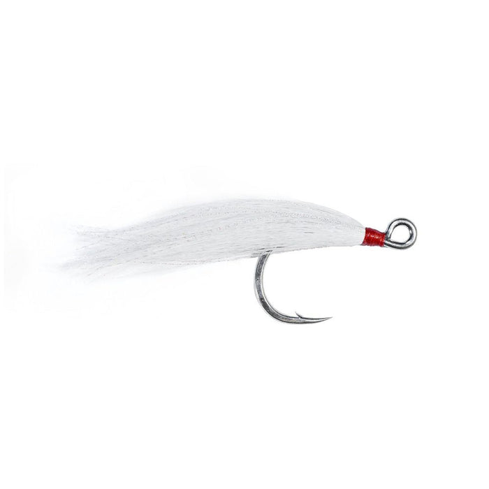 HOGY VMC IN-LINE 7266 WHITE BUCKTAIL TEASER HOOK