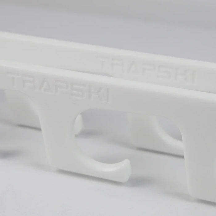 TRAPSKI WHITE Fishing Rod/ Pole Holder Rack Organizers / Boat Mounted