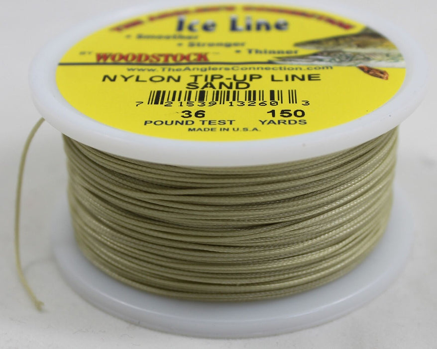 Ice Line Tip-Up: 36#, 150YD, Sand Color