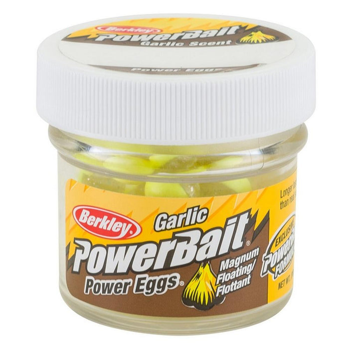 POWERBAIT PWR CLR EGGS FLOATING, Garlic
