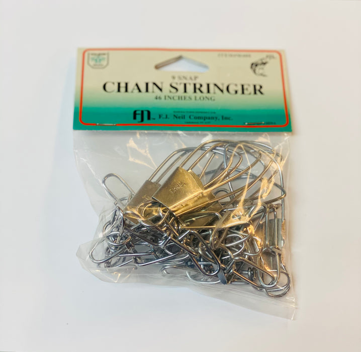 FISH STRINGER CHAIN: 9 SNAP