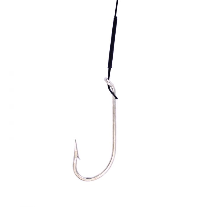 WIRE Snelled Lazer Sharp O'Shaughnessy Hooks 2/PK