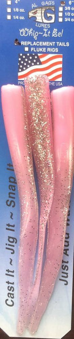 PINK SILVER / 6", 3pk