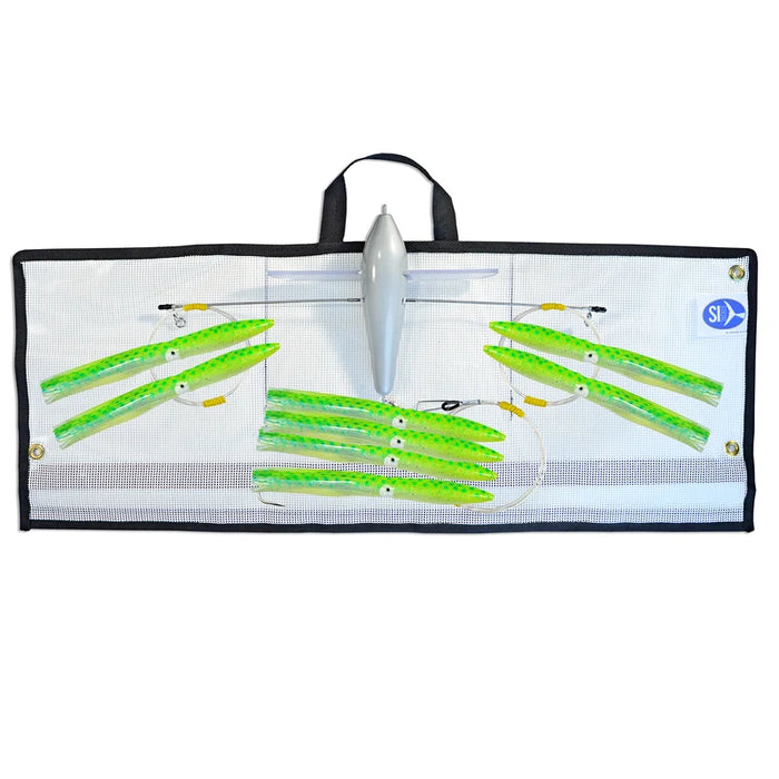 9" Classic Splash Straight- Line Bird Bar: (18" Bar)