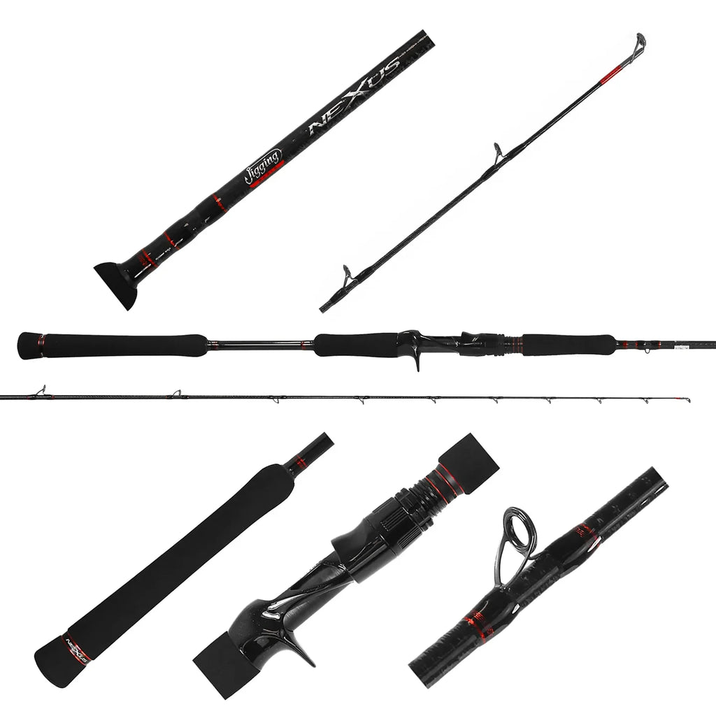 Jigging World Nexus 2.0 Conventional Rod: JW-NEX701C-XH — Sports