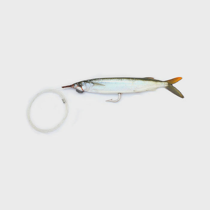 Rigged Slammer Swimmer Ballyhoo(2/pk) - Lrg/ Med Single Hook