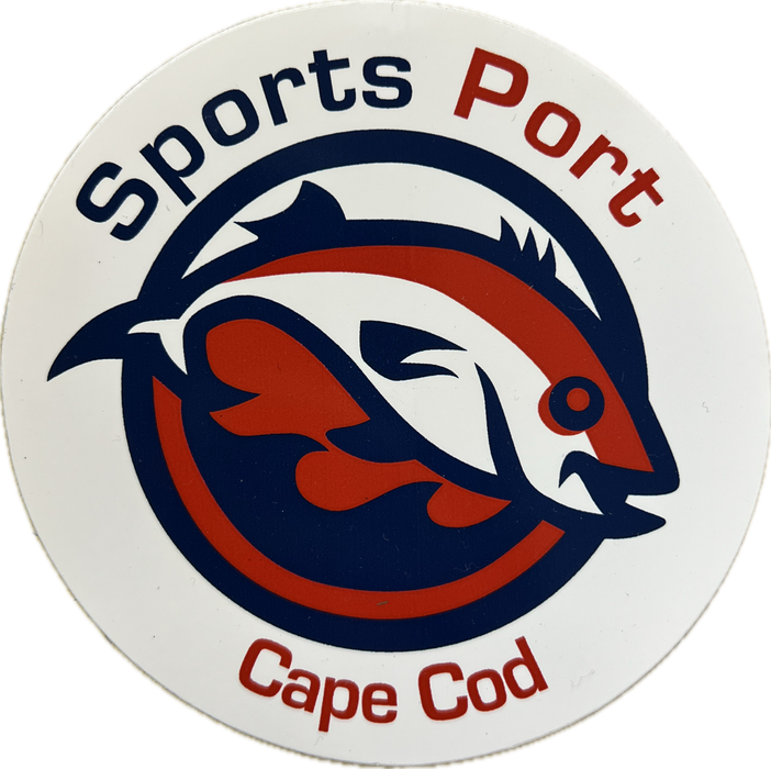 Sports Port Round Bumper Sticker
