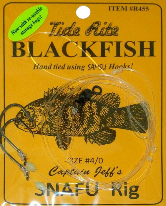 Blackfish (Tautog) SNAFU rig: R455