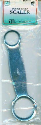 Double Ended Fish Scaler, Round — Sports Port Bait & Tackle