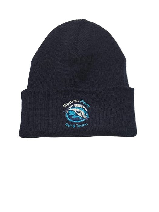 Sports Port Navy Beanie Hat